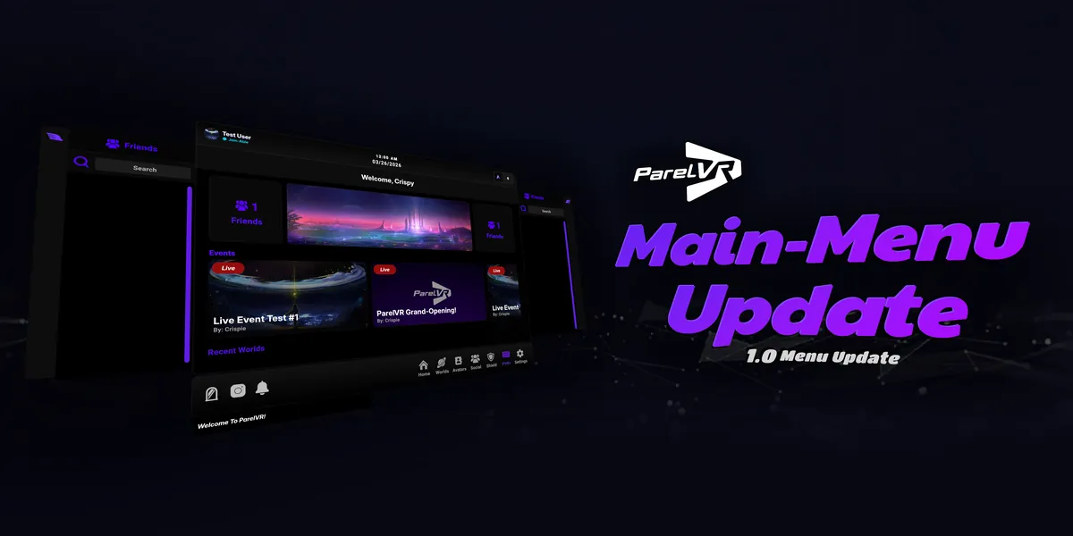 Main menu update artwork